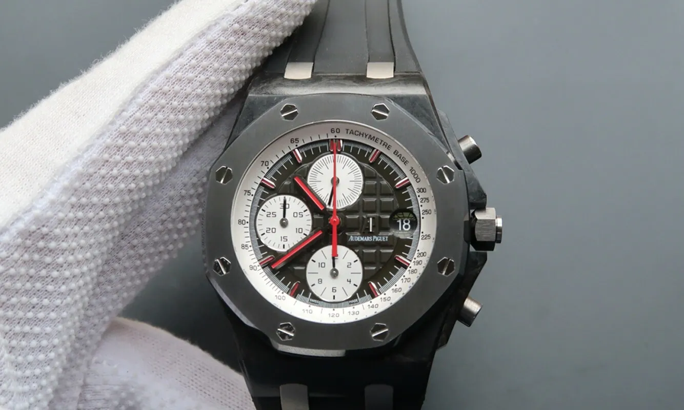 Audemars Piguet Royal Oak Offshore 26202AU.OO.D002CA.01 JF Factory 1:1 Best Edition Replica Watch Grey Dial